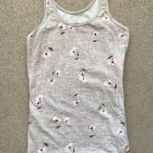 Floral tank top